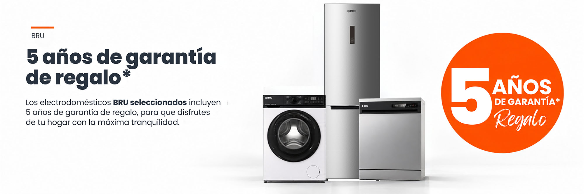 Oferta Bru 5 años gratis