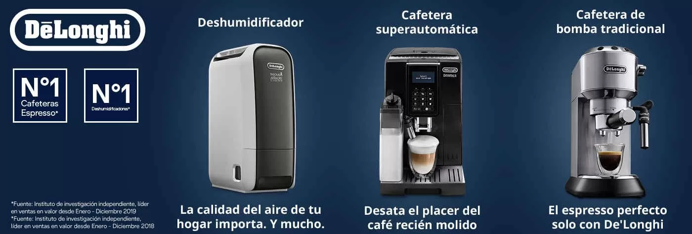 DeLonghi Magnifica S Smart Cafetera Espresso Superautomática 15 Bares Plata